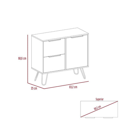 Comoda Doble Concept D 73  Duna Wengue