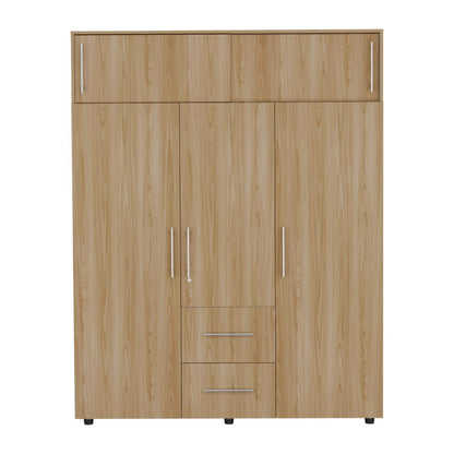 Closet Montano 160 Fresno Europeo y Blanco