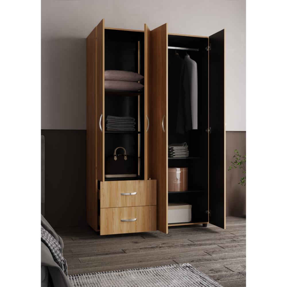 Closet Palermo 2 Cajones  Fresno Eu Wengue