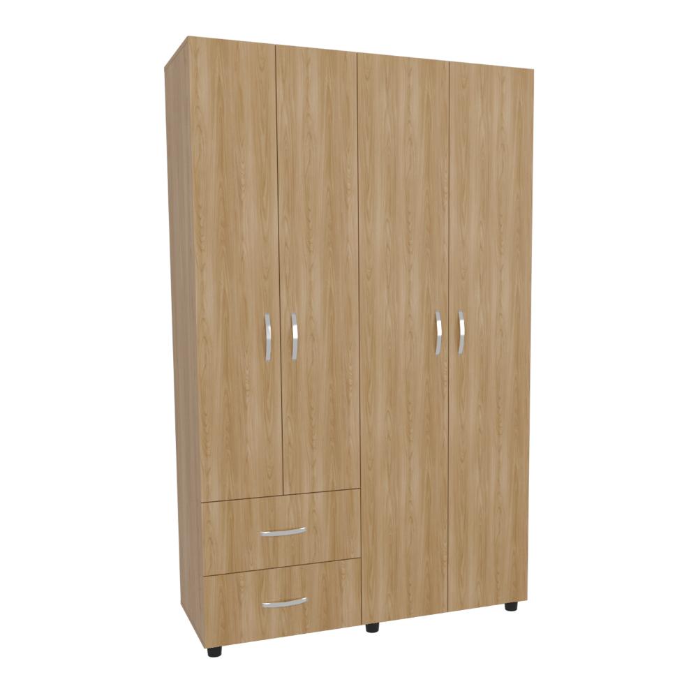 Closet Palermo 2 Cajones  Fresno Eu Wengue
