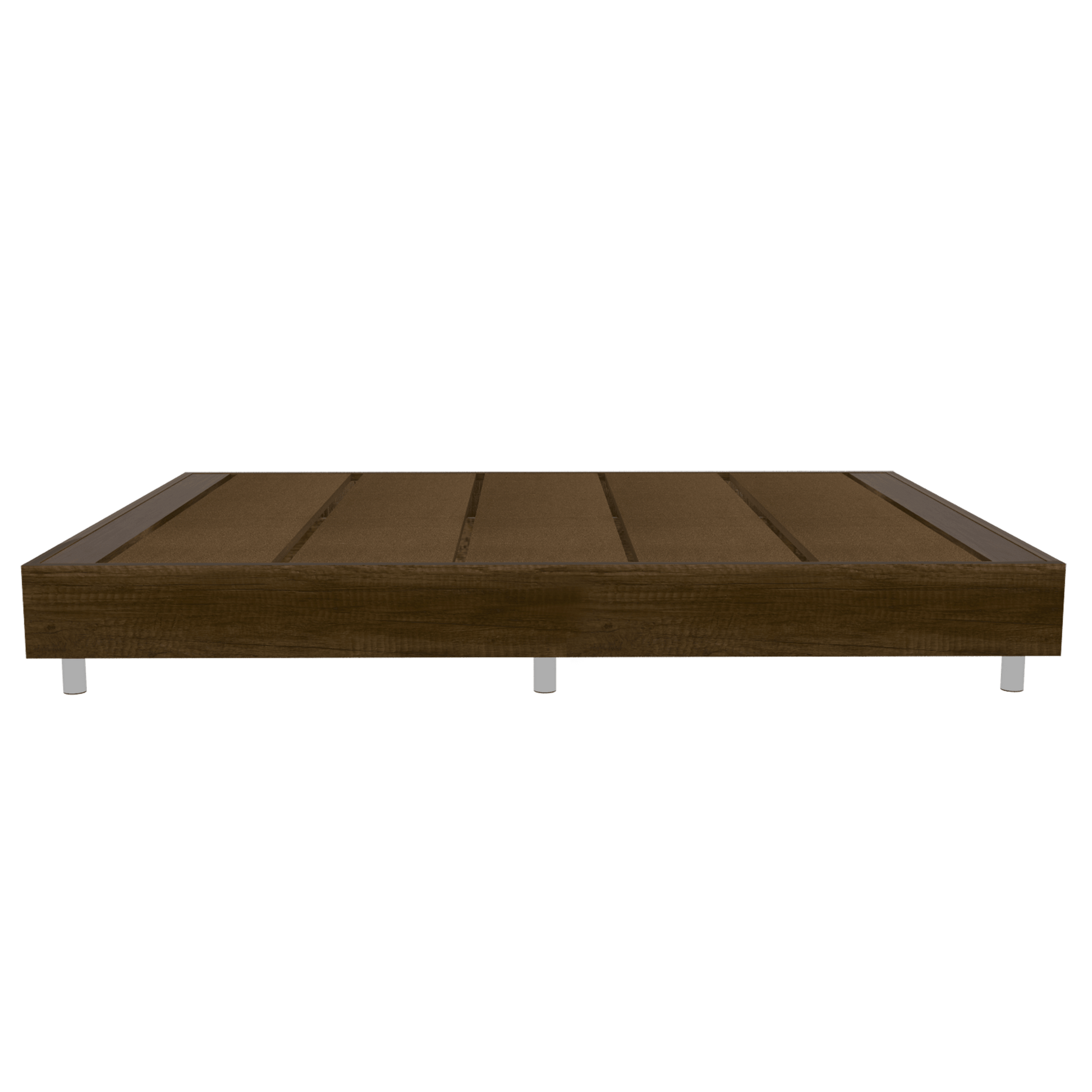 Base Cama Doble Confort color Cobre para Habitación.