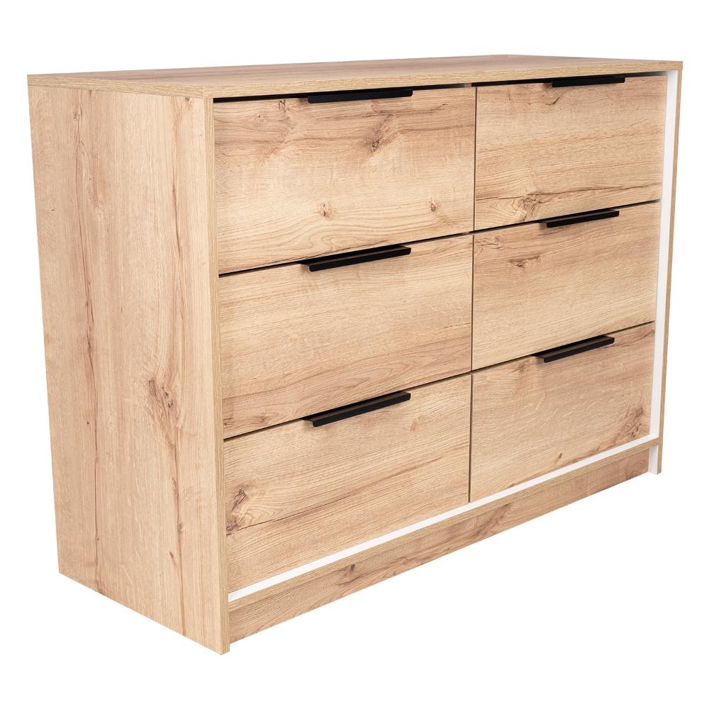 Organizador Treviso Duna y Blanco Cuatro Cajones