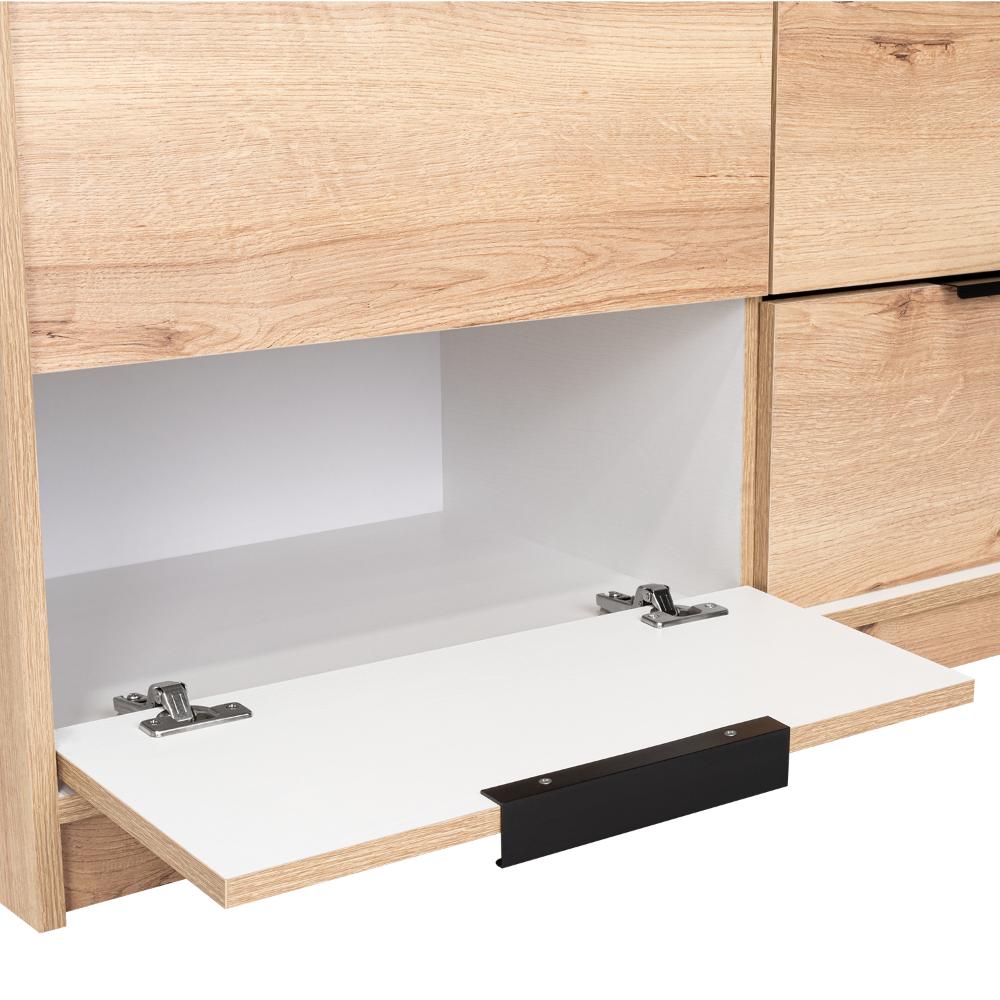 Organizador Treviso Duna y Blanco Cuatro Cajones