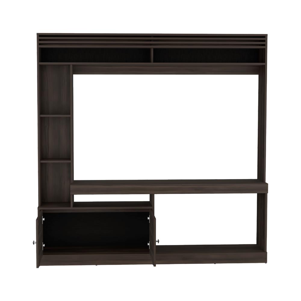Mesa Para Tv Dante Nogal Para Televisor de 55 Pulgadas