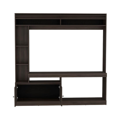 Mesa Para Tv Dante Nogal Para Televisor de 55 Pulgadas