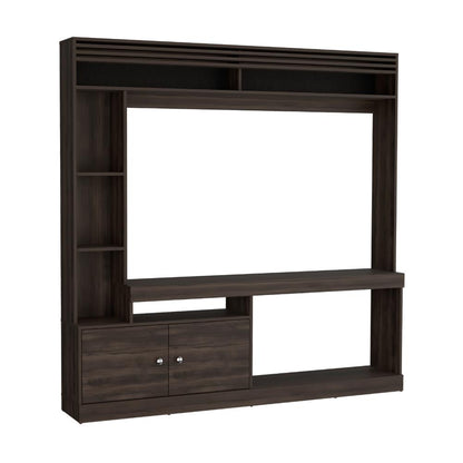 Mesa Para Tv Dante Nogal Para Televisor de 55 Pulgadas