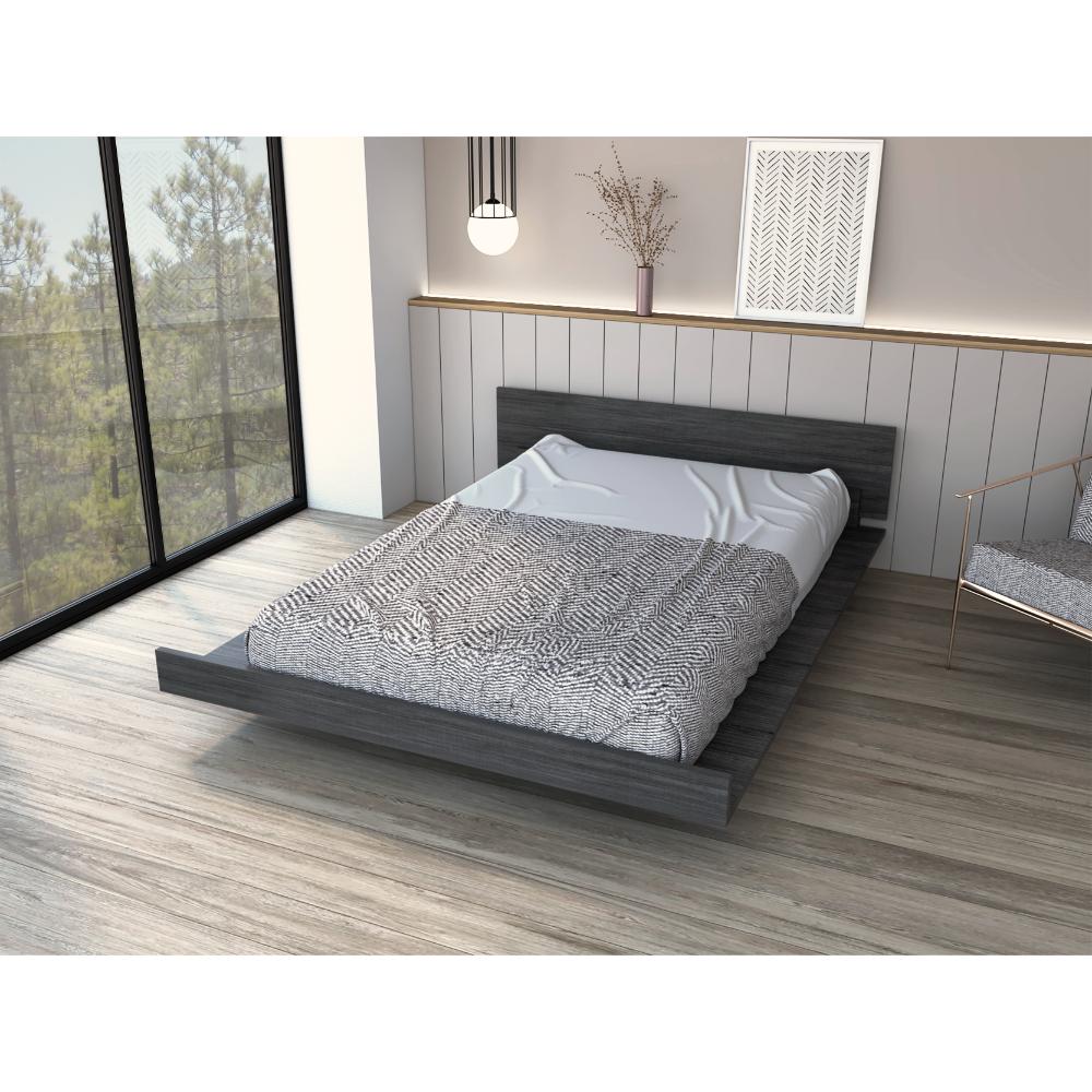 Cama Queen Treviso Gris