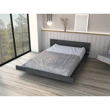 Cama Queen Treviso Gris