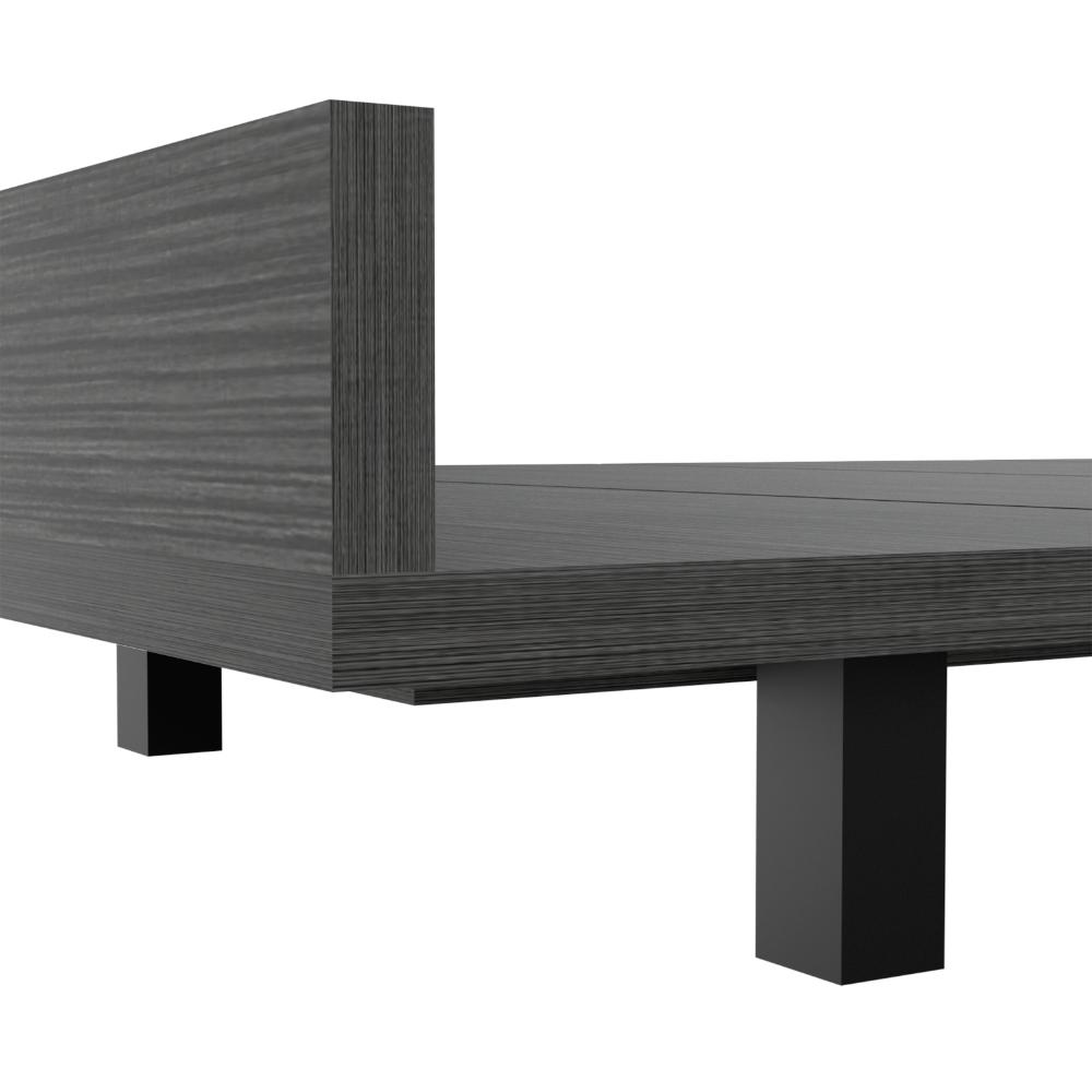 Cama Semi Doble Treviso Gris