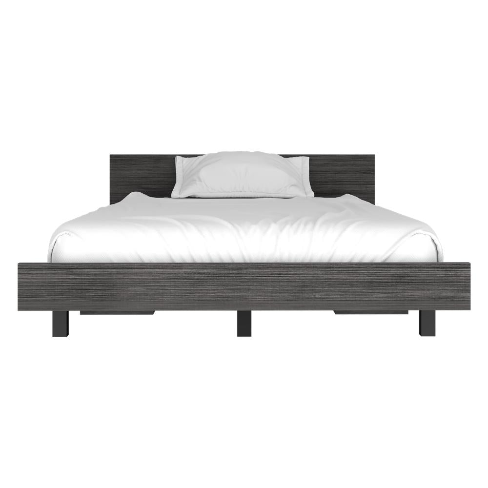 Cama Semi Doble Treviso Gris