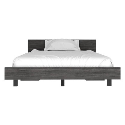 Cama Semi Doble Treviso Gris