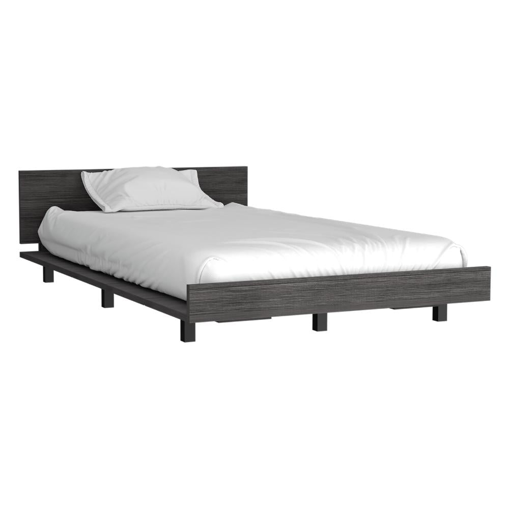 Cama Semi Doble Treviso Gris