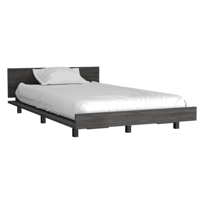 Cama Semi Doble Treviso Gris