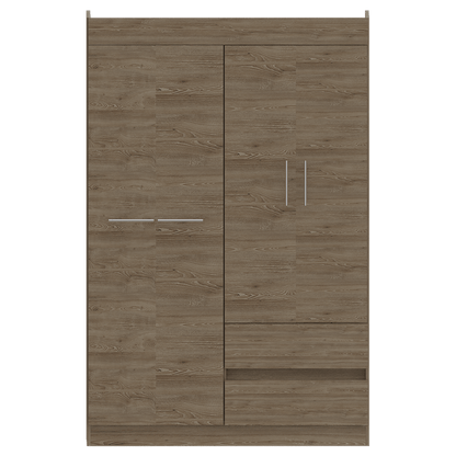 Closet Amapola color Caoba y Miel para Habitación.