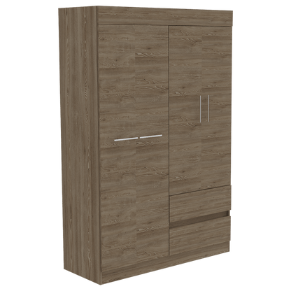Closet Amapola color Caoba y Miel para Habitación.