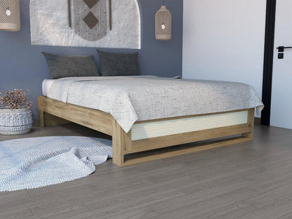 Base Cama Doble Natura Macadamia