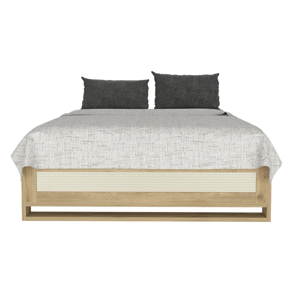 Base Cama Doble Natura Macadamia