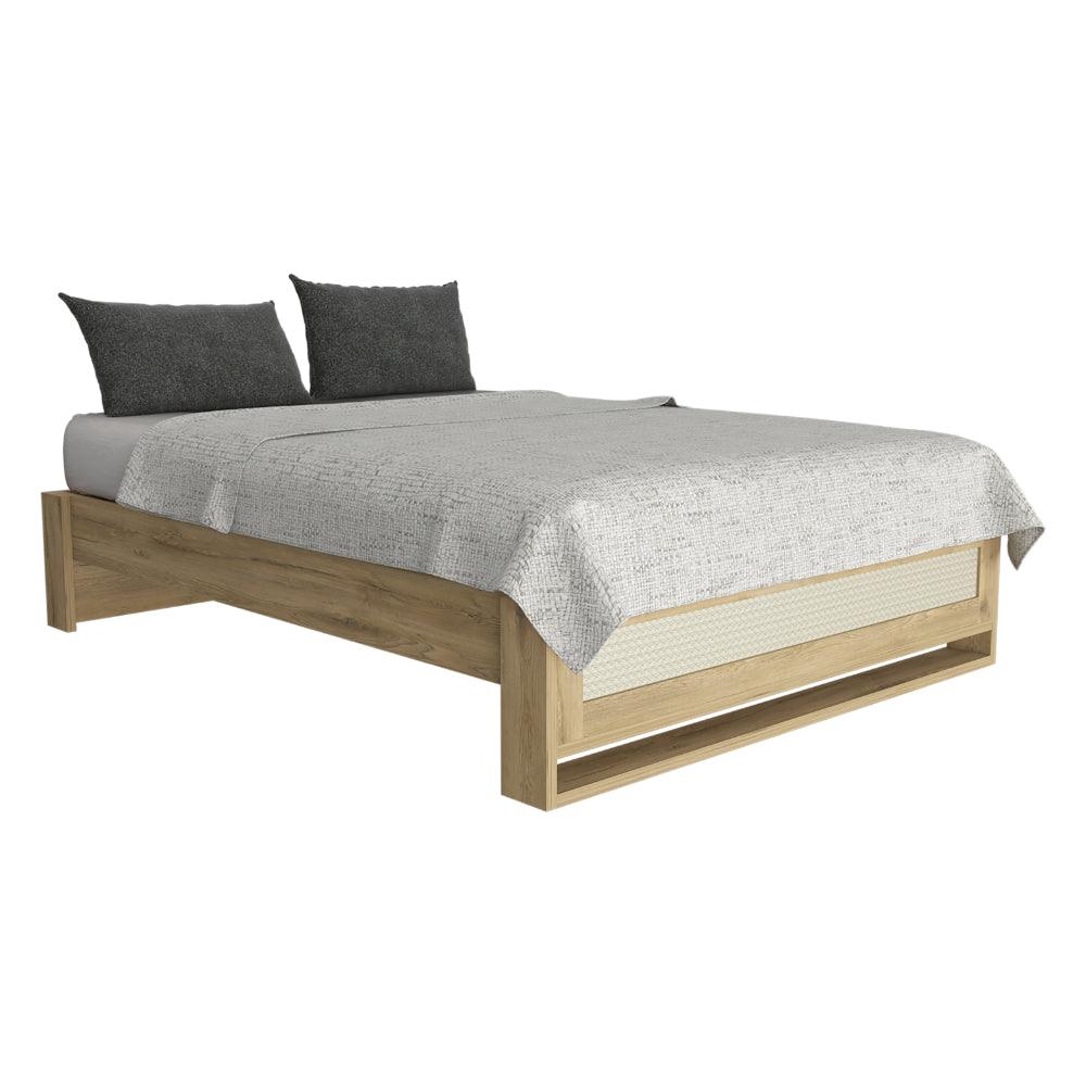 Base Cama Doble Natura Macadamia