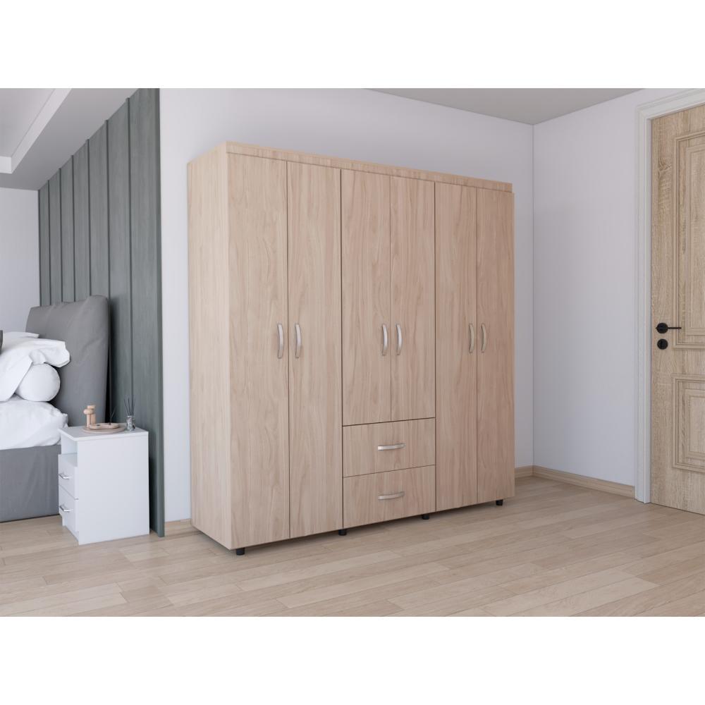 Closet Palermo 180  Nacar Blanco