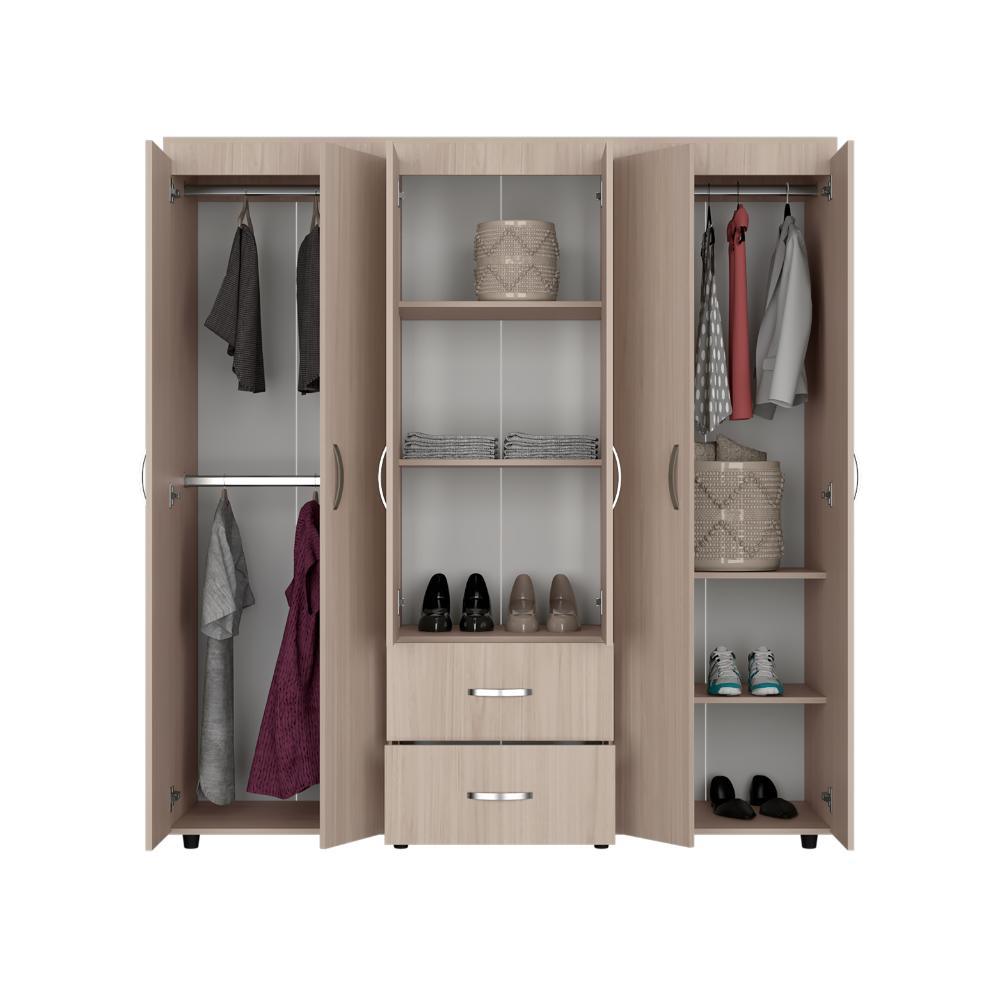 Closet Palermo 180  Nacar Blanco