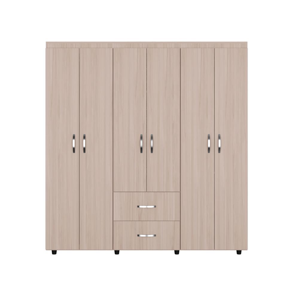 Closet Palermo 180  Nacar Blanco