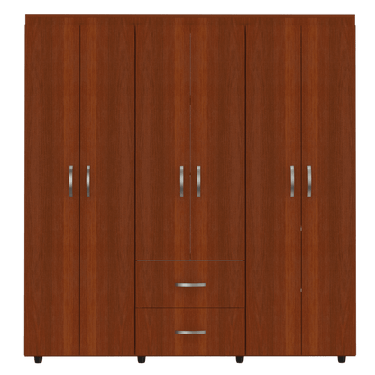 Closet Bombay color Marrón y Blanco para Habitación.