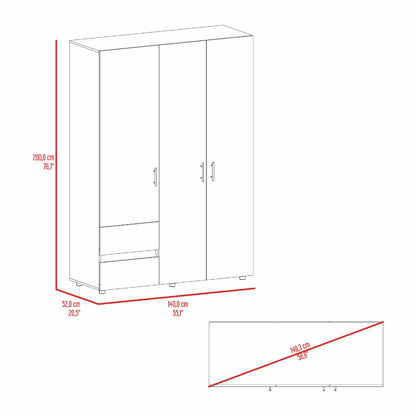 Closet Dassel  Nogal Wengue