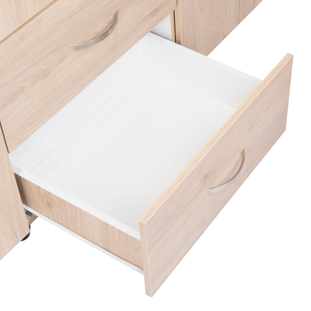 Closet Palermo Rovere y Blanco