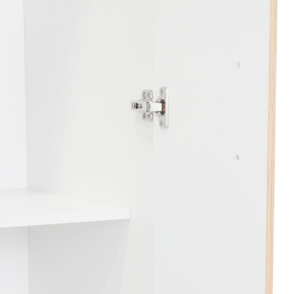 Closet Palermo Rovere y Blanco