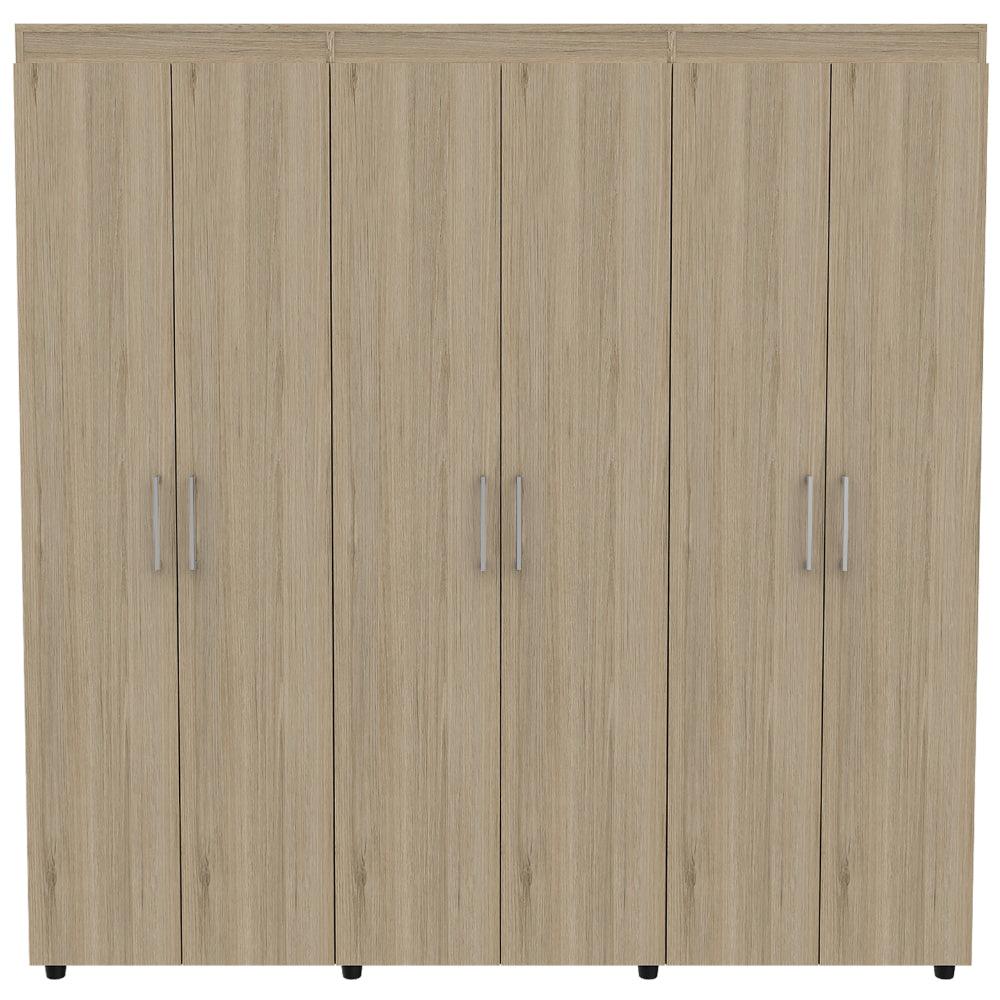 Closet Amatista Blanco y Rovere