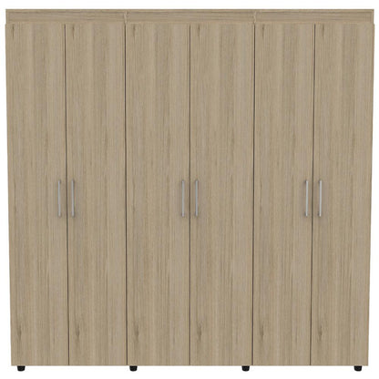Closet Amatista Blanco y Rovere