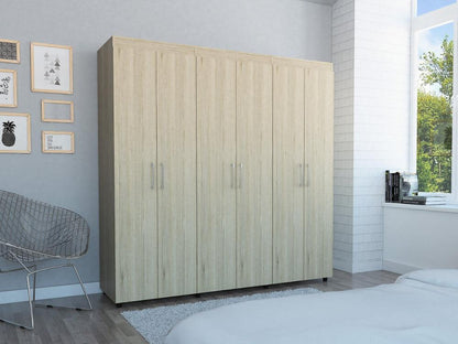 Closet Amatista Blanco y Rovere