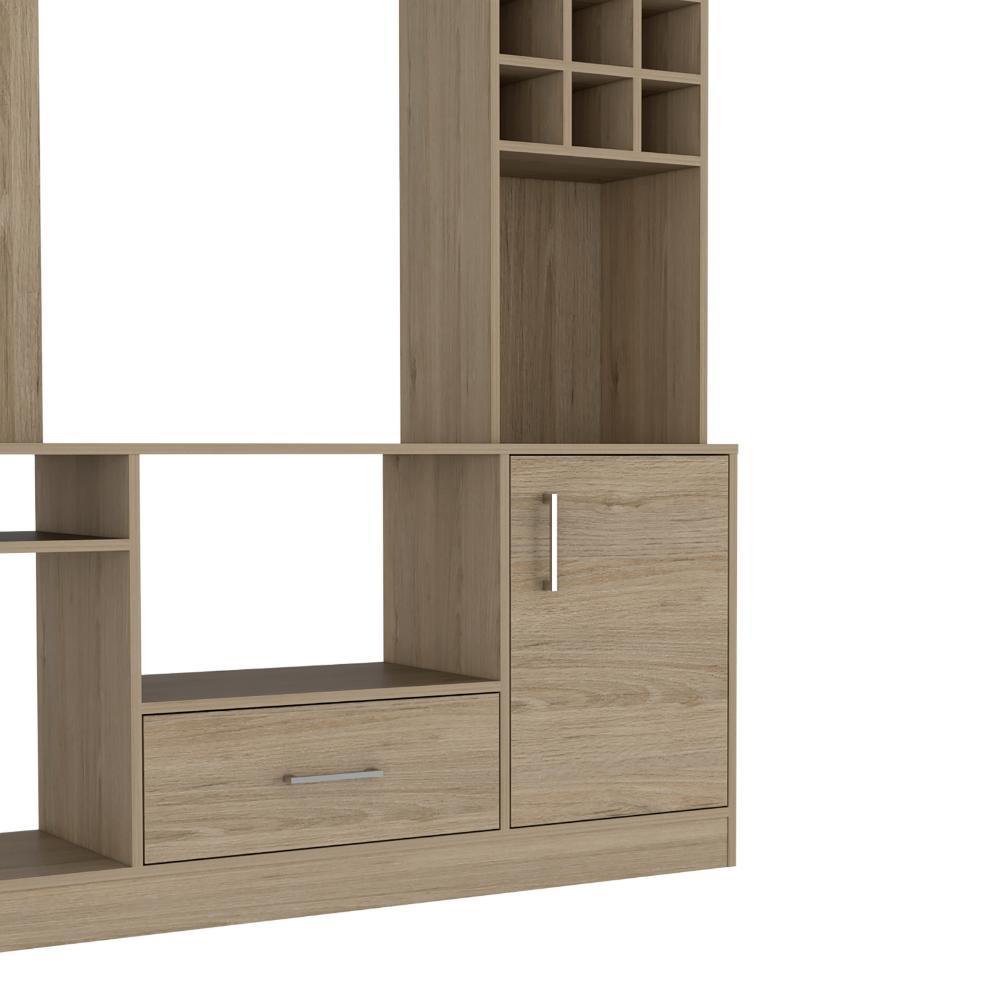 Mesa para TV Cassano Rovere y Blanco, para tv de 60''