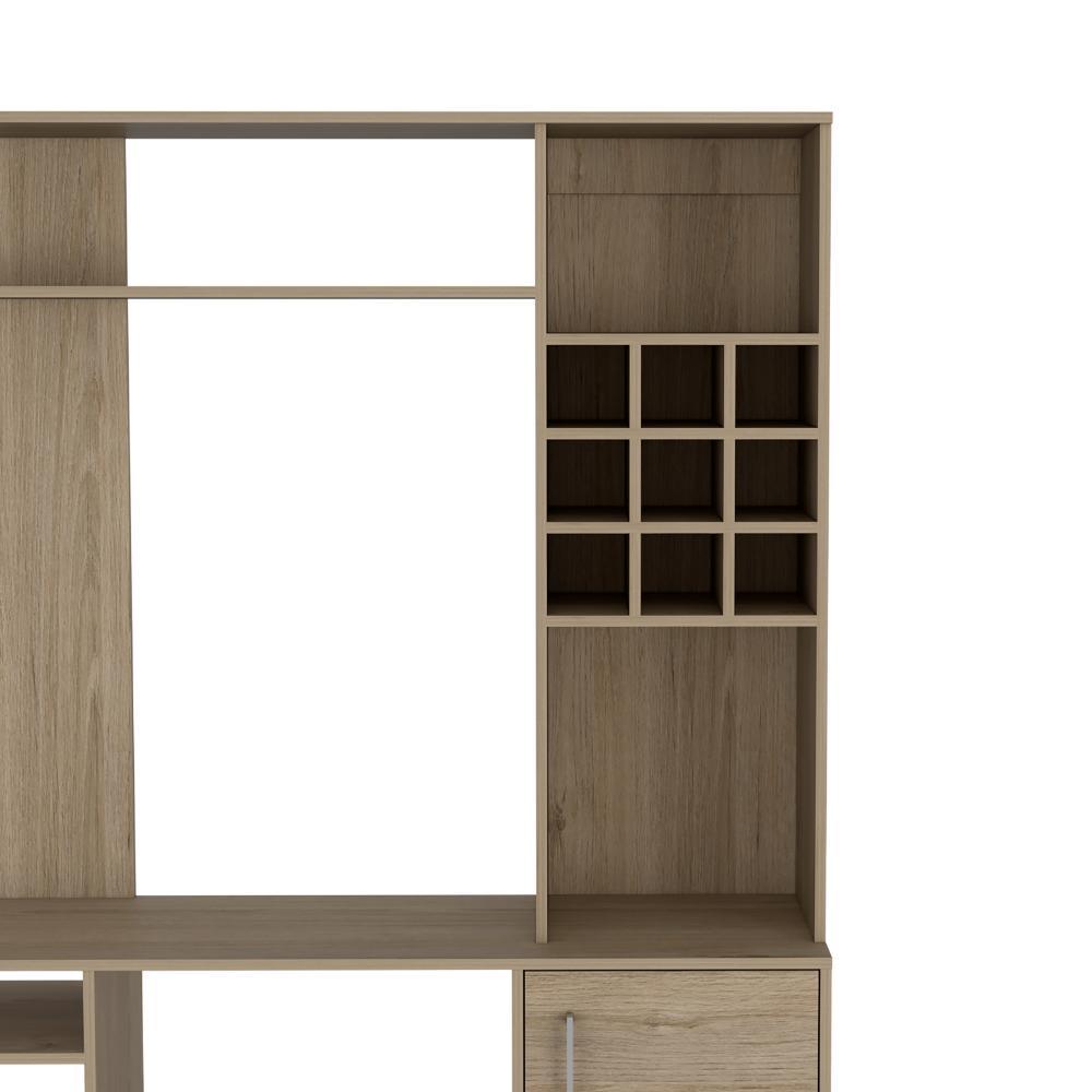Mesa para TV Cassano Rovere y Blanco, para tv de 60''