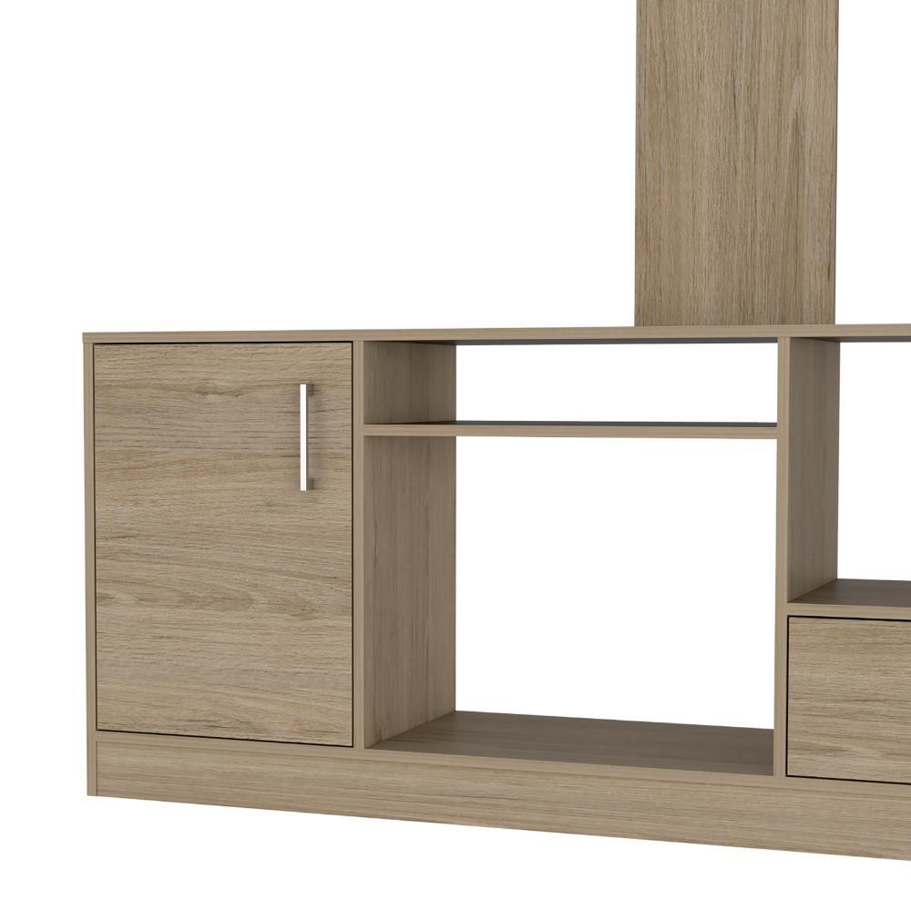 Mesa para TV Cassano Rovere y Blanco, para tv de 60''