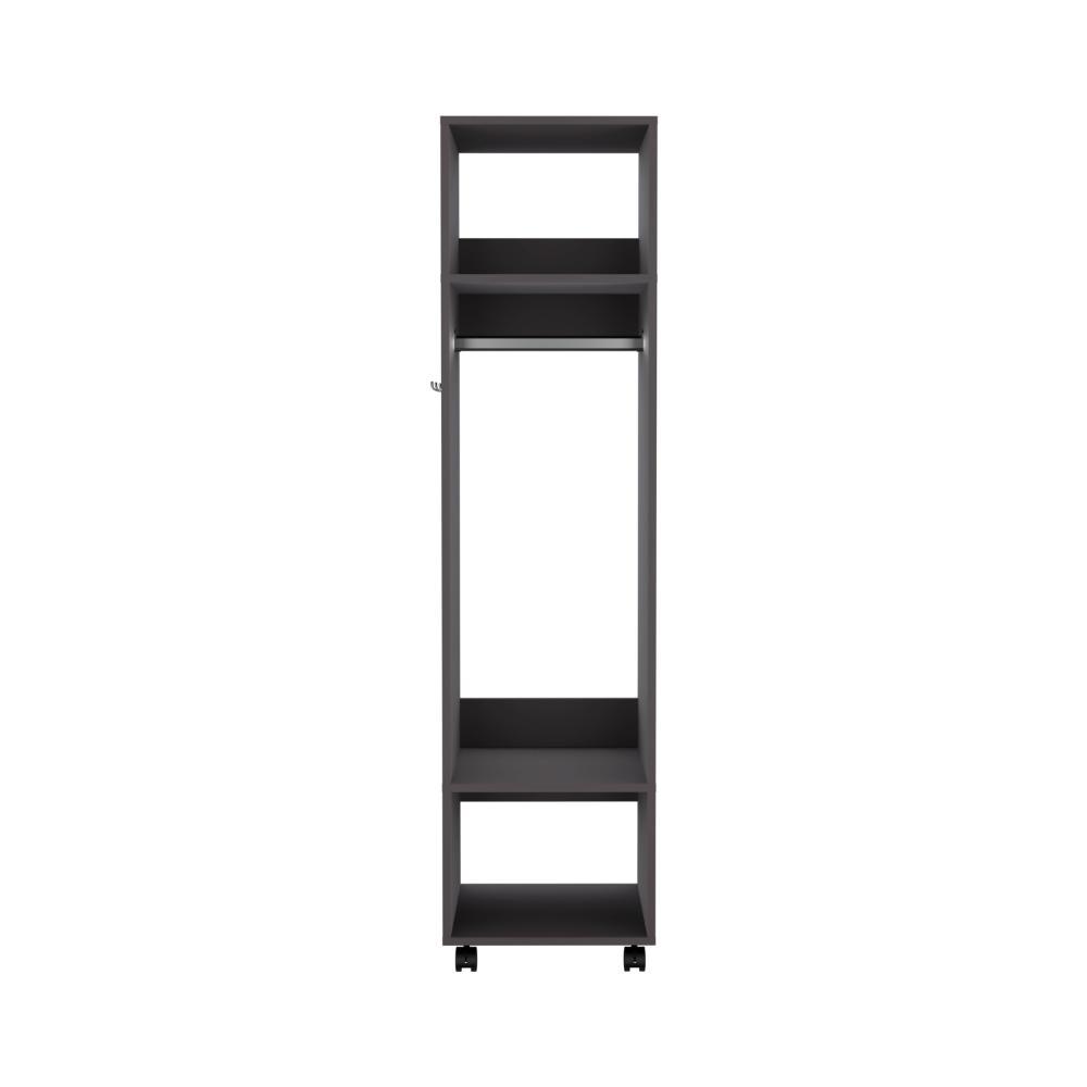 Closet Ropero Con Espejo Custer  Wengue