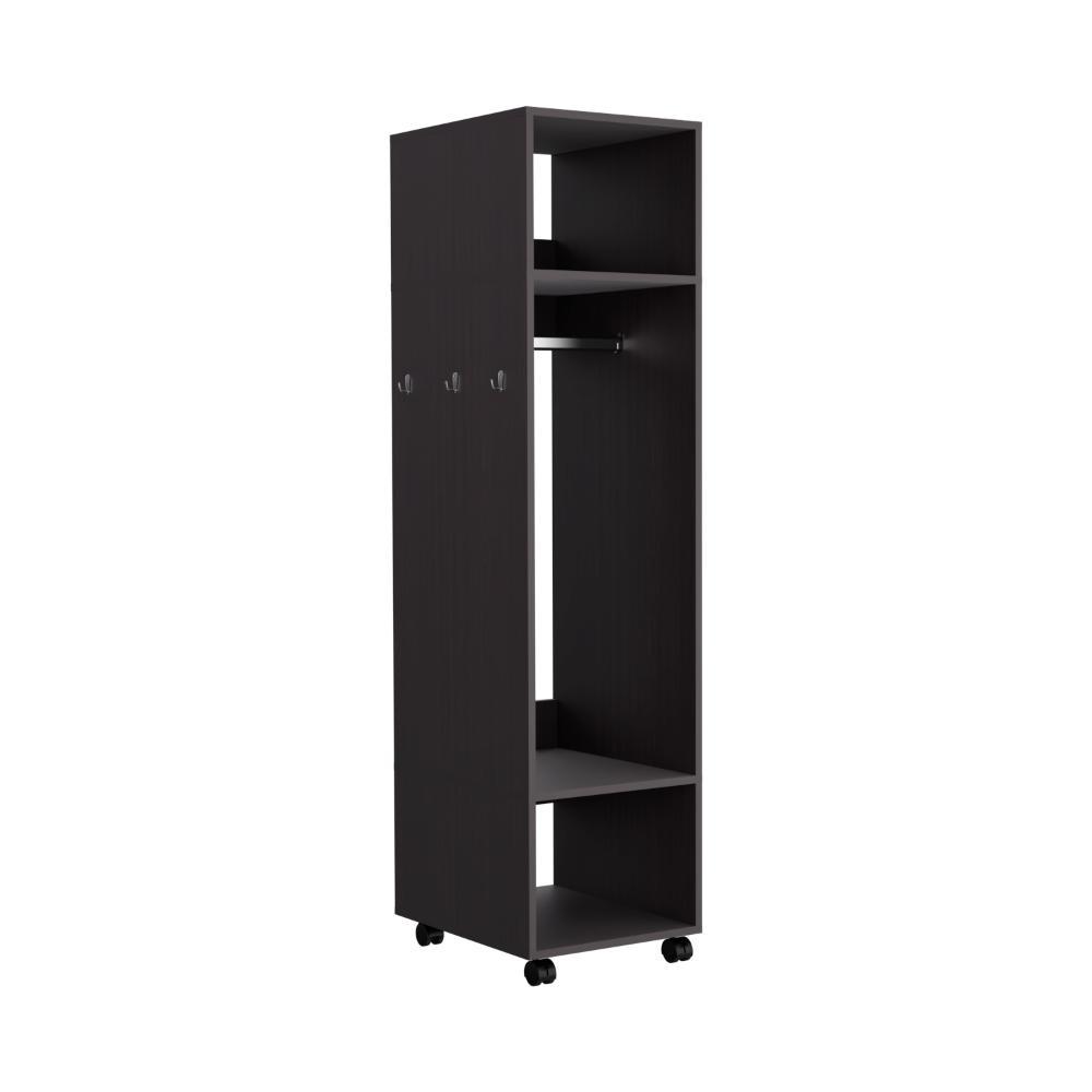 Closet Ropero Con Espejo Custer  Wengue