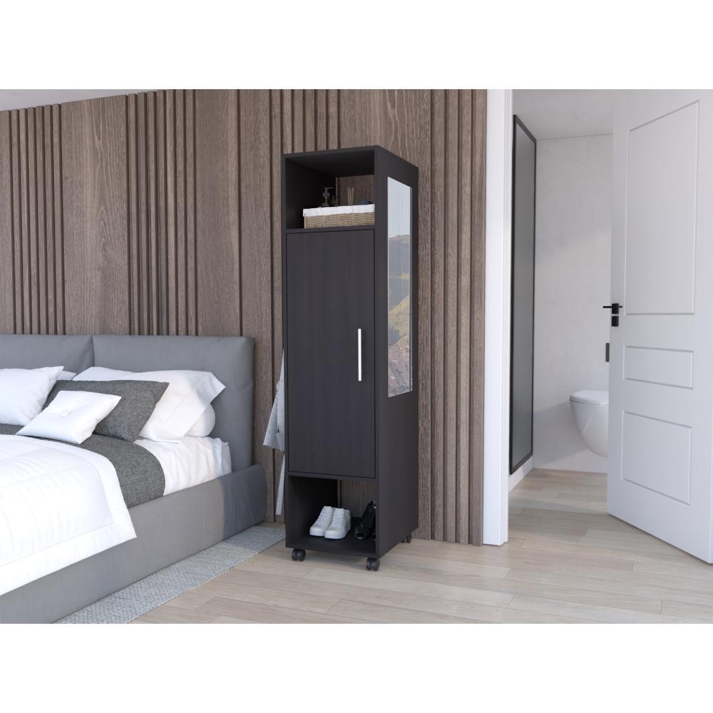 Closet Ropero Espejo Pue Custer  Wengue