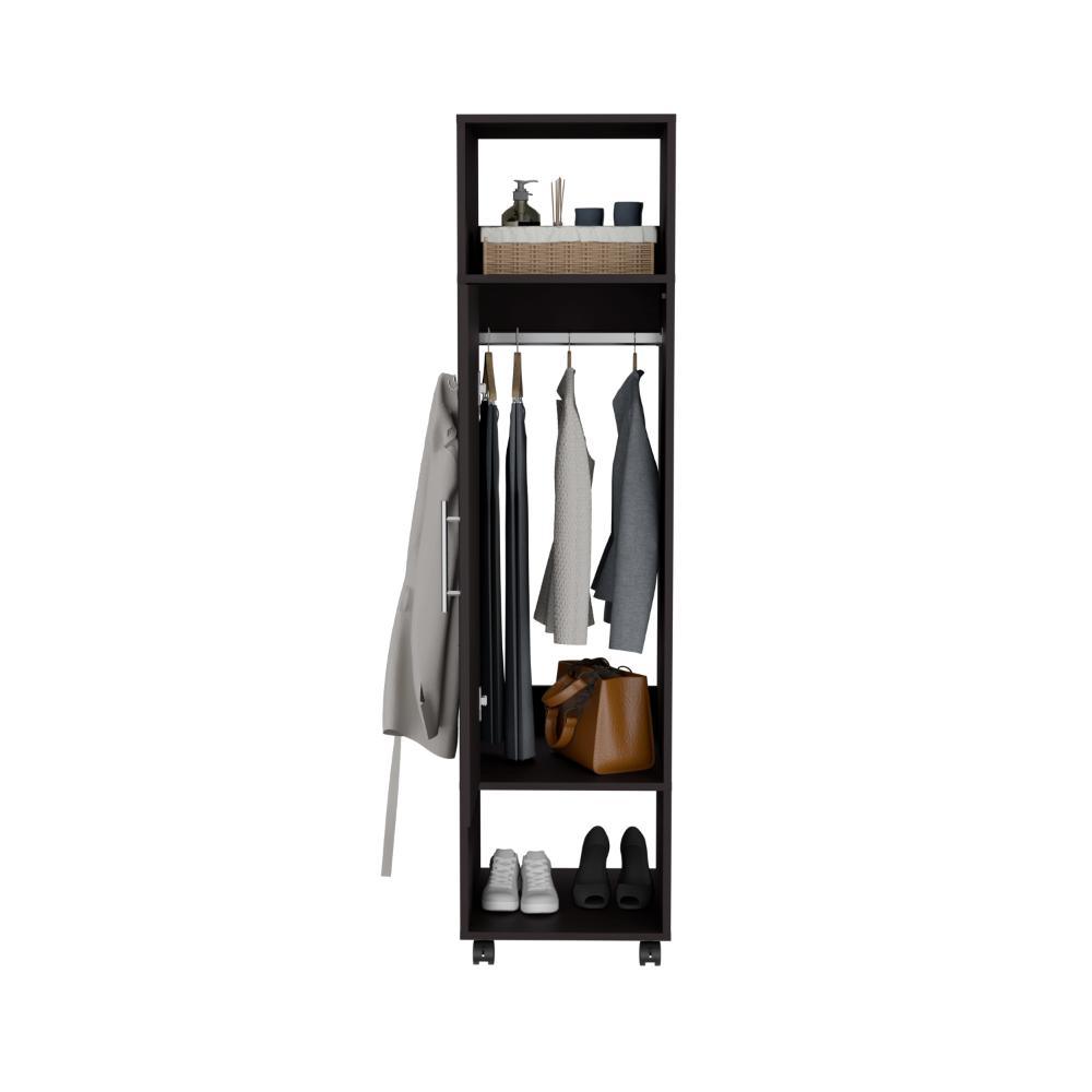 Closet Ropero Espejo Pue Custer  Wengue