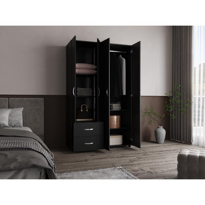 Closet Palermo 2 Cajones  Wengue