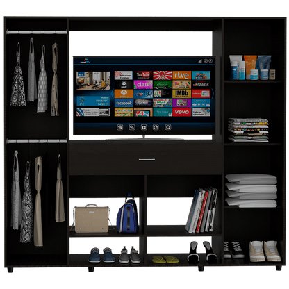 Closet Jakob color Wengue para Habitación.