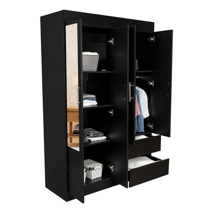 Closet Caoba con Espejo  Wengue