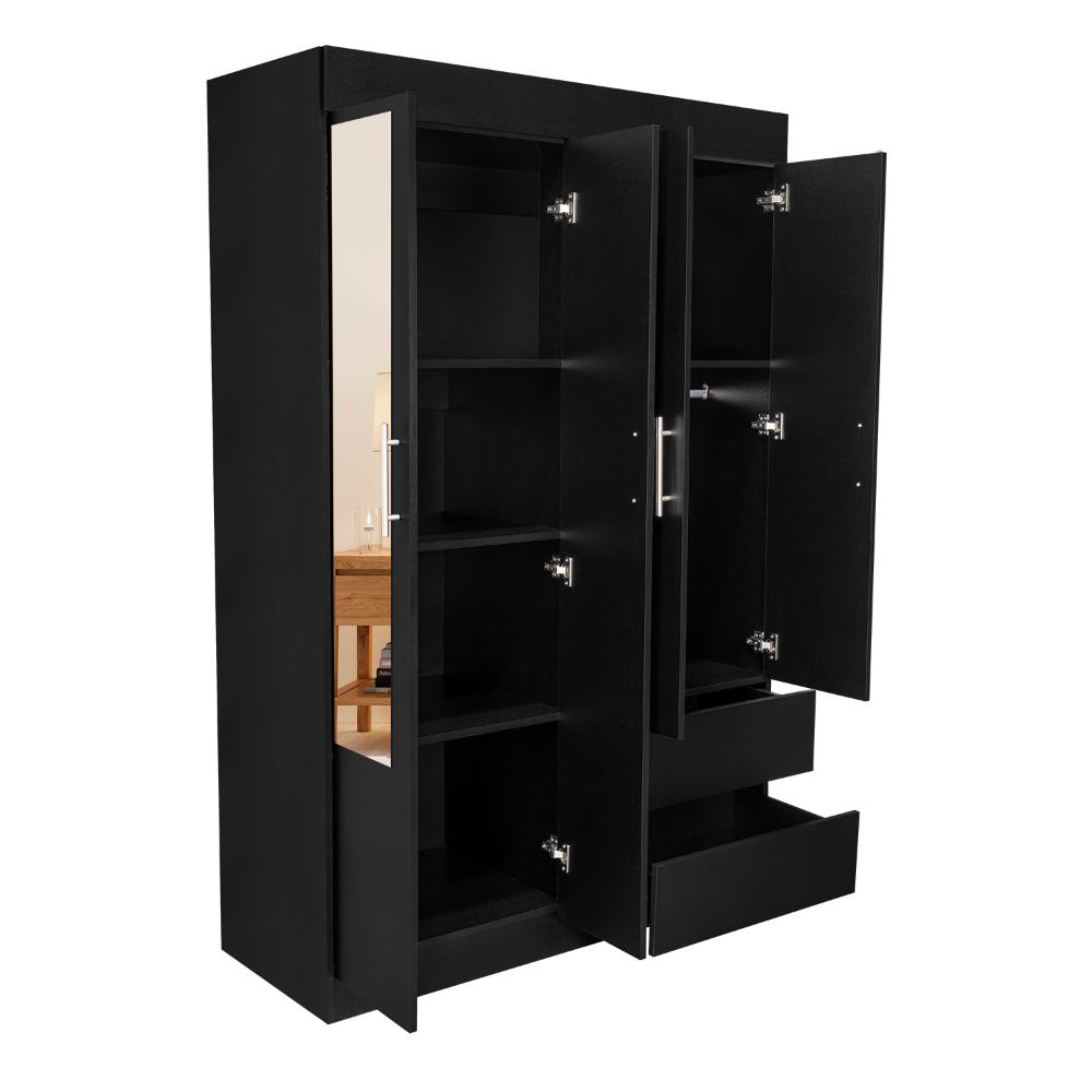Closet Caoba con Espejo  Wengue