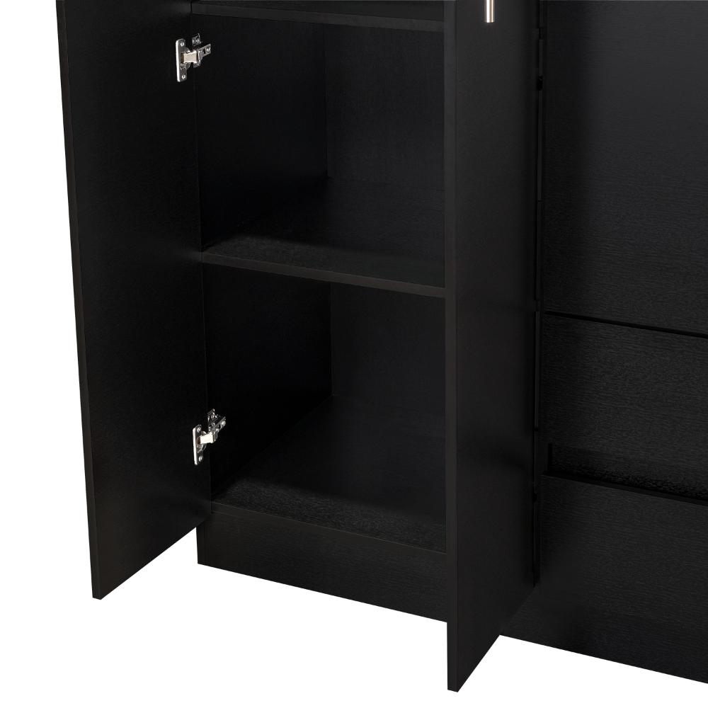 Closet Caoba con Espejo  Wengue