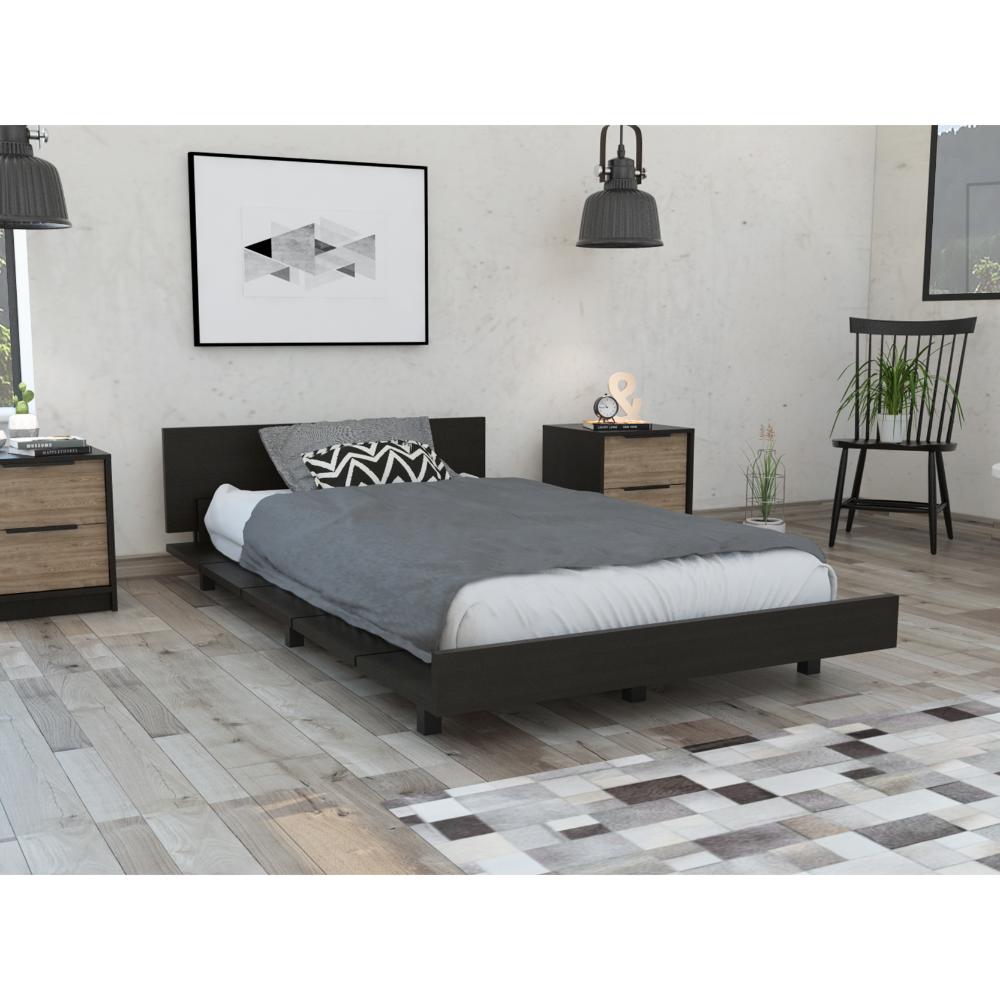 Cama Semi Doble Treviso Wengue