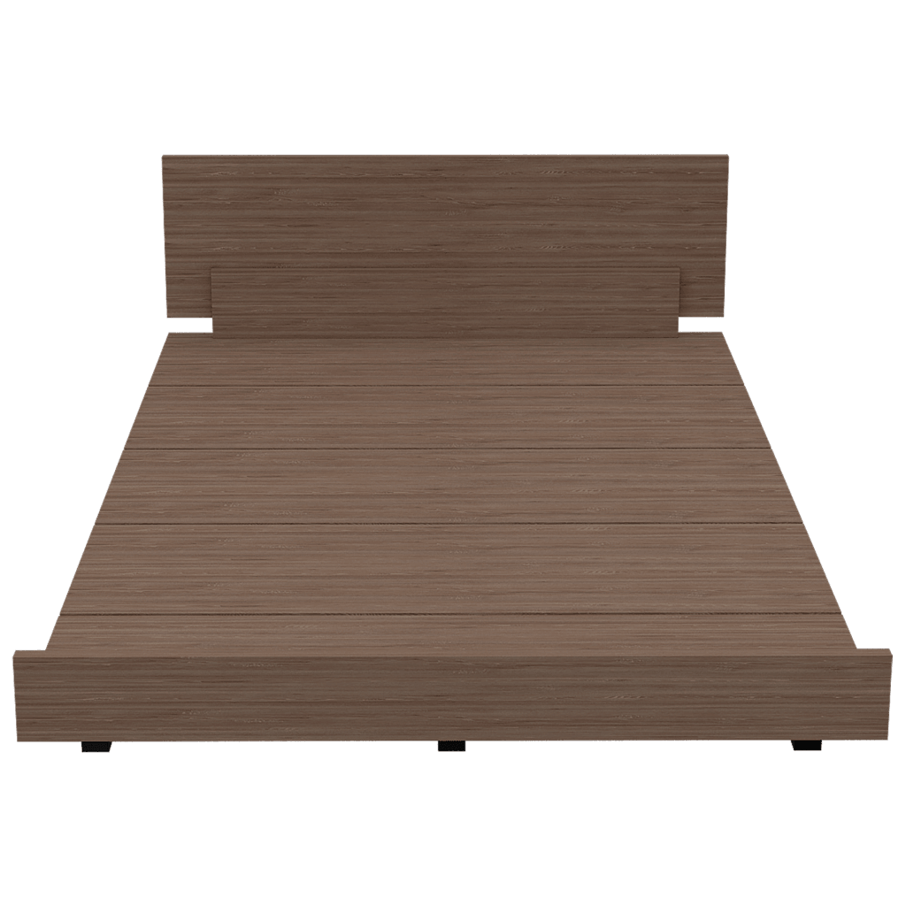 Cama Sencilla Kai, Miel, Incluye Tendido de Tablones