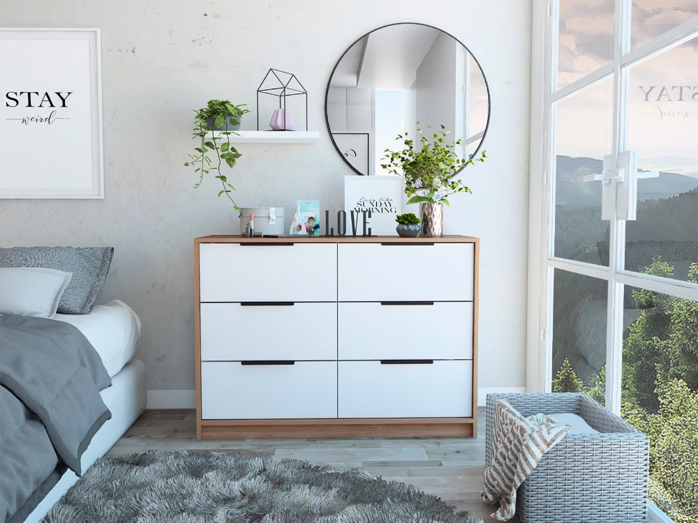 Organizador Treviso Miel y Blanco