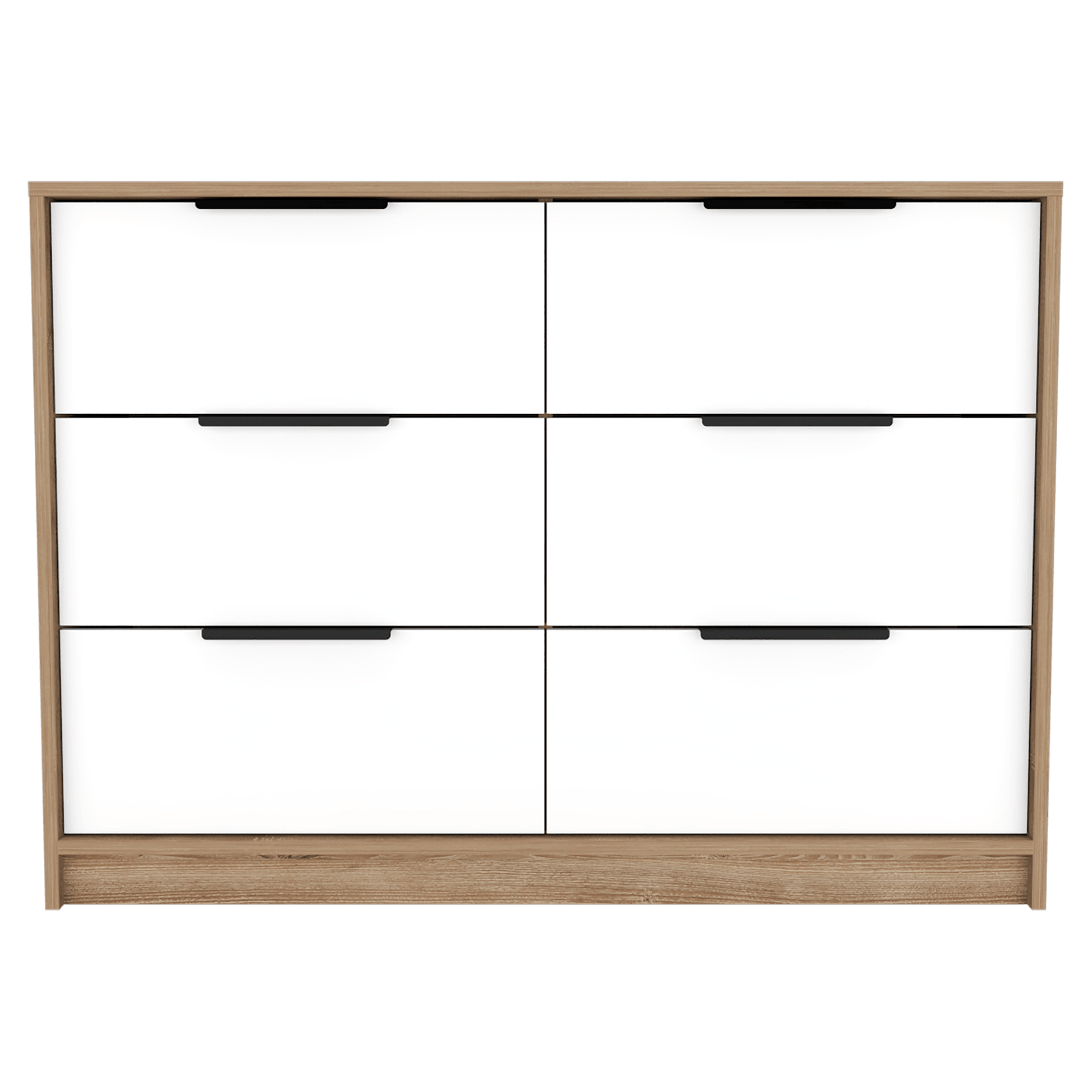 Organizador Wesley color Miel y Blanco para Habitación.