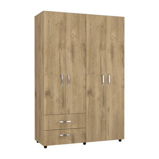 Closet Arkola color Macadamia y Blanco para Habitación.