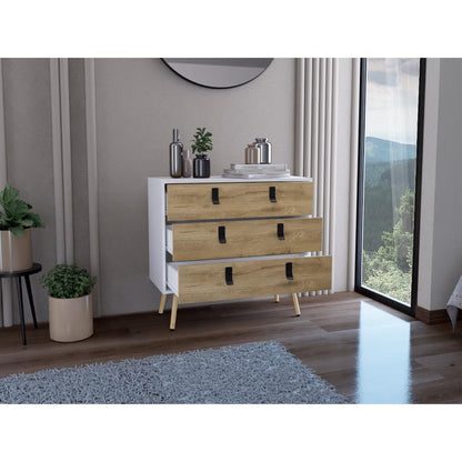 Organizador Corvini Blanco y Macadamia